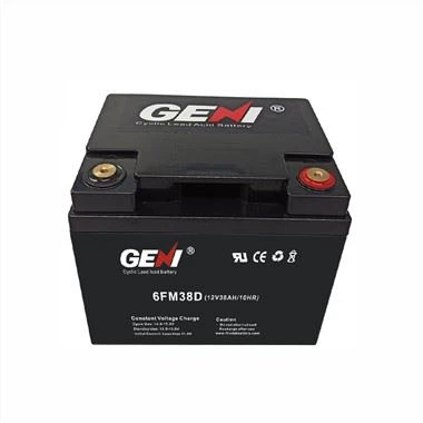 Gwo twou san fon 12V 38AH sele plon Asid Batri