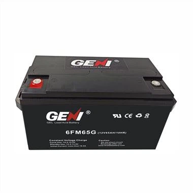 GEL 12V 65AH sele batri plon asid
