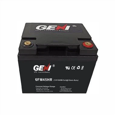 Segondè pouvwa 12V 45AH sele plon asid batri