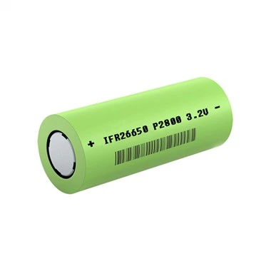 Gwo pouvwa 26650 3.2V2800mAh LiFePO4 Battery Cell