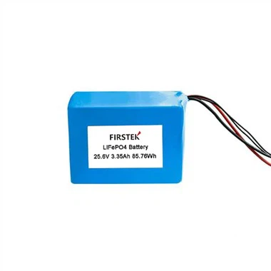 Ba Tanperati 25.6V3.35Ah 8S1P LiFePO4 Solè Tracker Battery