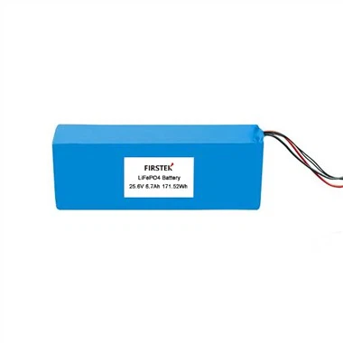 Ba Tanperati 25.6V6.7Ah 8S2P LiFePO4 Solè Tracker Battery
