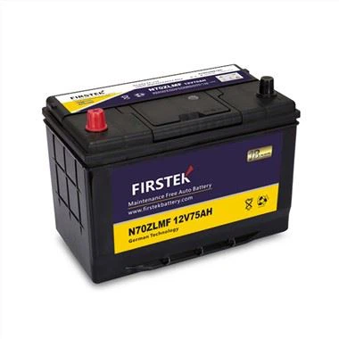 N70ZL 12V 75AH antretyen gratis machin batri