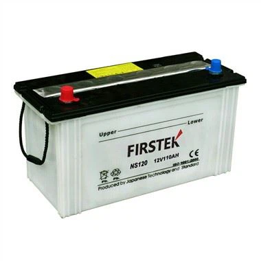 NS120 12V 110AH JIS batri machin sèch chaje